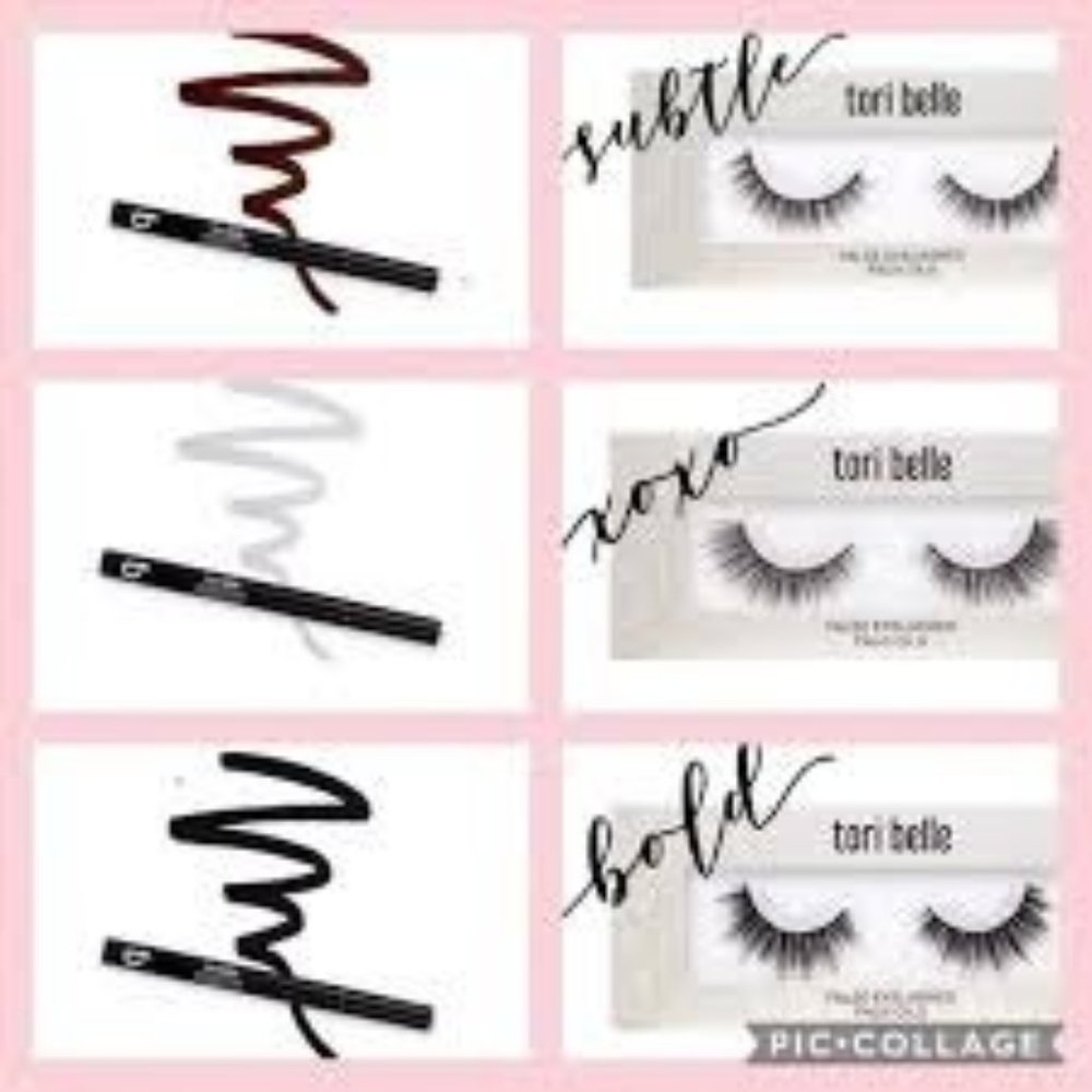 NEW!!! Tori Belle Adhesive Eyeliner and False Lash